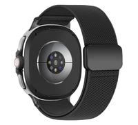 Braided Magnetic Straps for Samsung Galaxy Watch 8/9 Strap 40mm 44mm/8 Classic 46mm Men/Women,Elastic Nylon Fabric One Click No Gap Sport Band for Samsung Galaxy Watch 9 8 Straps/8 Classic Strap 46mm
