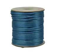 Braided Nylon Drawable Chinese Knot Nylon Cotton Cord Thread String DIY Beading Tassels Braided Bracelet Jewelry Making Multiple Sizes Multicolor Pack Of 3(21,2.5mm About 24m)
