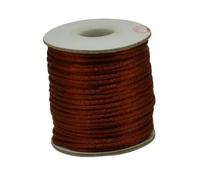 Braided Nylon Drawable Chinese Knot Nylon Cotton Cord Thread String DIY Beading Tassels Braided Bracelet Jewelry Making Multiple Sizes Multicolor Pack Of 3(6,2mm About 35m)