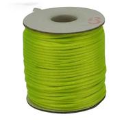 Braided Nylon Drawable Chinese Knot Nylon Cotton Cord Thread String DIY Beading Tassels Braided Bracelet Jewelry Making Multiple Sizes Multicolor Pack Of 3(15,1.5mm About 50m)