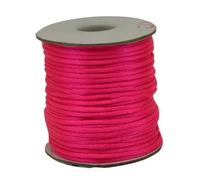 Braided Nylon Drawable Chinese Knot Nylon Cotton Cord Thread String DIY Beading Tassels Braided Bracelet Jewelry Making Multiple Sizes Multicolor Pack Of 3(13,2.5mm About 24m)