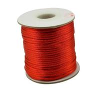 Braided Nylon Drawable Chinese Knot Nylon Cotton Cord Thread String DIY Beading Tassels Braided Bracelet Jewelry Making Multiple Sizes Multicolor Pack Of 3(16,1.5mm About 50m)