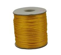 Braided Nylon Drawable Chinese Knot Nylon Cotton Cord Thread String DIY Beading Tassels Braided Bracelet Jewelry Making Multiple Sizes Multicolor Pack Of 3(10,2mm About 35m)