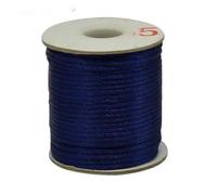 Braided Nylon Drawable Chinese Knot Nylon Cotton Cord Thread String DIY Beading Tassels Braided Bracelet Jewelry Making Multiple Sizes Multicolor Pack Of 3(22,2.5mm About 24m)
