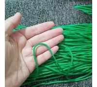Braided Nylon Drawable Nylon Braided Hollow Drawable Beam Mouth Rope Closing Cord Crochet Tying Rope Green 4mm