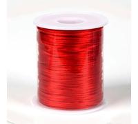 Braided Nylon Drawable Nylon Macrame Cord Multicolor 90m 1.5mm(Red)