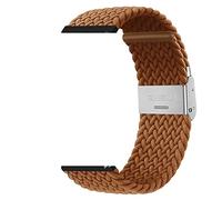 Braided Nylon Watch Bands with Elastic Buckle for Garmin Fenix 7 7X 6 6X Pro 5X 5 3Hr 945 S60 S62 Quickfit Release Strap Nylon Straps/Brown/Quickfit 22Mm