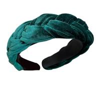 Braided Plush Headbands Elastic Hair Band Costume Headpiece Soft Hairband For Women Retro Styles Fashion