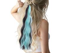 Braided Ponytail Extension, Colored Braided Ponytail, Wrap Ponytail Extension, Elastic Tie Ponytail, Long Braid Wig, Synthetic Ponytail Extension, Fake Hair Accessories, Party Braid Hairpiece