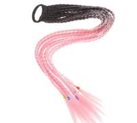Braided Ponytail Extension High Temperature Silk with Hair Rope | Lightweight Colorful Hairpiece for Daily Life and Cosplay, Smooth Edges, Flexible Fit, Pretty Fashion