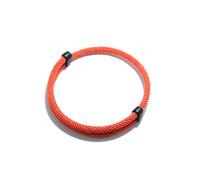 Braided Rope Bracelet,Trendy Thread Bracelet Mens Women Adjustable Orange Braslet For Lovers Distance Couple Brazalete Minimalist Yoga Meditation Braclet