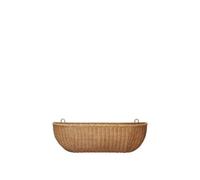 Wall storage 75x25 cm Natural one size