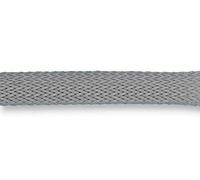 BRAIDED SLEEVING 40MM 2 X 1M GREY; Internal Diameter:40mm; Length - Imperial:3.28ft; Length - Metric:1m; Sleeving/Tubi ABS40GRYCL; Qty X 1