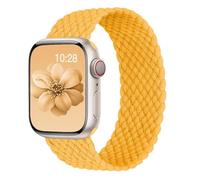 Braided Solo Loop for Apple Watch Band 40mm 42mm 41mm 38mm 44mm 46mm 45mm Ultra/2 49mm Men/Women,Stretchy Nylon Sport wristband Strap for iWatch Bands series 10/9/8/7/6 5/4/3/2/SE 40 44 42 41 132 mm