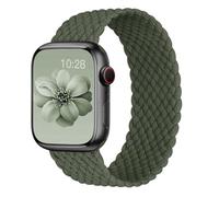 Braided Solo Loop for Apple Watch Band 40mm 42mm 41mm 38mm 44mm 46mm 45mm Ultra/3 2 49mm Men/Women,Stretchy Nylon Sport wristband Strap for iWatch Bands Series 11/10/9/8/7/6 5/4/3/SE 40 44 42 45 46 mm