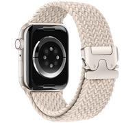 Braided Solo Loop for Apple Watch Ultra/2 Bands 49mm 46mm 45mm 44mm 42mm Men/Women,Parachute Buckle Stretchy Elastic Nylon Sport Strap Wristband for iWatch Bands Series 10 9 8 7 6 5 4 3 SE/2