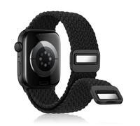 Braided Solo Loop Straps Compatible with Apple Watch 42mm-49mm, Premium Stretchy Nylon Sport & Daily Wear Bands for iWatch Series 11 10 9 8 7 6 5 4 3 2 1 SE Ultra 2, Men and Women