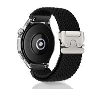 Braided Solo Loop Straps Compatible with Huawei Watch GT Runner 2/Ultimate 2/GT 6/GT 6 Pro/GT 5/GT 5 Pro 46mm, Stretchy Straps Elastic Sport Band Women Men for Huawei Watch 5 46mm