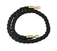 Braided Stanchion Rope，Braided Stanchion Rope，Crowd Control Rope for Queue Management Theater Use Sanction Rope for Event Crowd Control,（size_name,120cm/4ft）