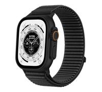Braided Strap for Apple Watch Ultra 1/2 40mm 38mm 41mm 45mm 44mm 42mm 46mm Women/Men,Stretchy Elastic Sport Solo Loop Bands for Series 10/9/8/7/6/5/4/3/SE Nylon (Black, 42mm Series 3/2/1)
