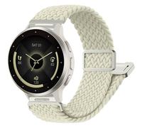 Braided Stretchy 20mm Watch Band Compatible With Garmin Vivoactive 6/Vivoactive 5/3/3 Music Watch Bands, Soft Nylon Breathable Magnetic Sport Bands for Garmin Venu Sq 2/Forerunner 55/165/245/645 Strap
