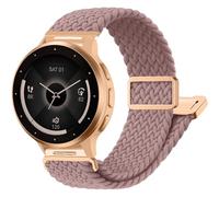 Braided Stretchy 22mm Band Compatible With Garmin Forerunner 265/255/Vivoactive 4/Venu 3/2/Venu 4 45mm Band,Soft Nylon Magnetic Sport Bands for Galaxy Watch 3 45mm/for Amazfit Helio/Bip 6/5/Balance 2