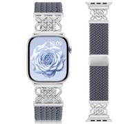 Braided Stretchy Band for Apple Watch Bands for Women,Celtic Love Knot