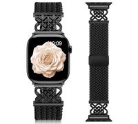 Braided Stretchy Band for Apple Watch Bands for Women,Celtic Love Knot