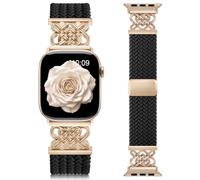 Braided Stretchy Band for Apple Watch Bands for Women,Celtic Love Knot