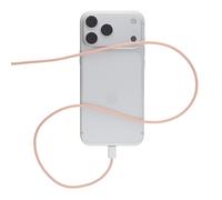 Braided USB-C Cable for iPhone 15/16/Air/17 Pro Max Lead Charging/Data 60W 480Mbps 1.5m Pink