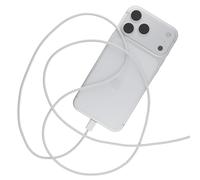 Braided USB-C Cable for iPhone 15/16/Air/17 Pro Max Lead Charging/Data 60W 480Mbps 1.5m White