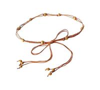 Braided Waist Chain For Women Men Soft Nylon Body Jewelry For Festivals Beach Outfits Nylon Waist Chain