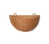 Braided Wall Basket Rattan 2 Pcs.