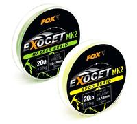 Braided wire Fox Exocet MK2 Spod & Marker Braid 0.18mm/20lb x300m Vert TU