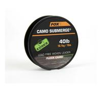 Fox Submerge Camo Lead Free Woven Leader - Leader Line, Load Capacity: 40 lbs/18 kg