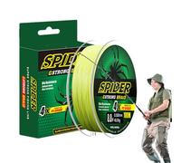 Braideds Fishing Wire - Pe Strong Line, Portable Fishing Cord | 328ft Abrasion Resistant Thread With High Tensile Strength, Saltwater Wire For Carp, Bass, Trout, Long Casting And Trolling