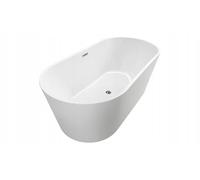 BRAIDER CANNEA Freestanding Double Ended Bath, Acrylic Bathtub 1500 x 750 mm, Modern