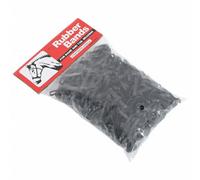 Braiding Bands For Horse 500 Pcs Black Silicone