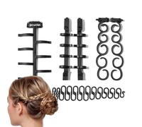 Braiding Curling Tool - Twist Curling Iron, Wave Iron | Fish Wave Hair Styling Tool, Compact and Lightweight Hair Styling Set, Braid Care Tool