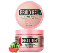 Braiding Gel Extra Hold 8.8 oz -Great For Braid Gel,Twist, Locs & Smooth Edges - Contains Rosemary Hair Growth Oil for Frizz Control, High Shine, Edge Control