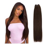 Braiding Hair Brazilian Straight Hair Weave Bundles 14"-28" Hight Ratio Remy Hair Extensions 100g/pc Hair Extensions(1Pcs/Lot,P27/613_28INCHES)