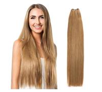 Braiding Hair Brazilian Straight Hair Weave Bundles 14"-28" Hight Ratio Remy Hair Extensions 100g/pc Hair Extensions(1Pcs/Lot,P27/613_28INCHES)