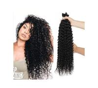 Braiding Hair Bulk Human Hair for Braiding Jerry Curly Indian Remy Hair Extension 10-28Inches No Weft Hair for Braiding(12inches)