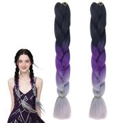 Braiding Hair Extensions Jumbo Braid 24 Inch 2pc High Temperature Synthetic Fiber Hair Extension for Women 2119