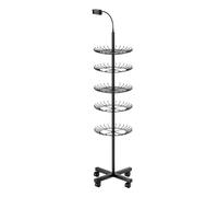 Braiding Rack Stand, Height Adjustable Organizer Storage, Salon Hair Extension Display Holder, Professional Beauty Supply Tool, Durable Metal Construction, Portable Workstation Setup, Braid Styling Eq