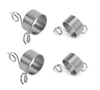Braiding Tool,4Pcs Yarn Guide Knitting Thimble Braided Knitted Craft Thread Holders Stereo Thimbles Metal Hook Design Finger Thimble Stainless Steel Finger Ring Handy Knitting Sweater Finger Coil