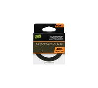 Braids Fox Naturals Submerge Leader 10 m/40lb/18,1 kg Noir 40 lbs