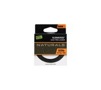 Braids Fox Naturals Submerge Leader 10 m/50lb/22,7 kg Noir 50 lbs