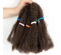 Braids Hair Afro Kinky Bulk Afro Curly Synthetic Hair Short 12" Crochet Braiding Hair Extensions For American African Women-#33-12INCHES-1Pcs/Lot