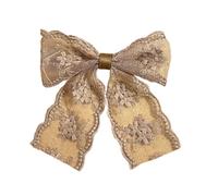 Braids Hair Clip For Hot Girl Lace Embroidery Bowknot Shape Hair Barrettes Ponytail Hair Barrettes For Teens Girl